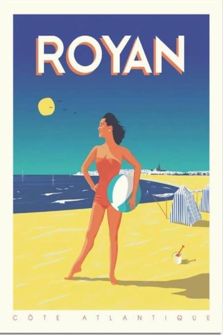 Charmante Maison Au Calme Royan Exteriör bild
