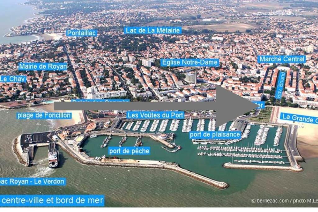 Charmante Maison Au Calme Royan Exteriör bild